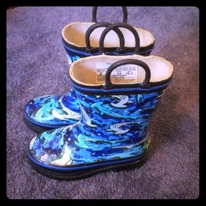 Western Chief boys shark rainboots